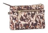 VALENTINO Line Pochette Caffe / Multi VALENTINO Line Pochette Caffe / Multi