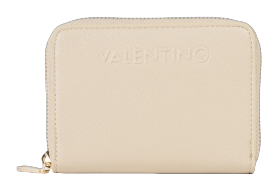 VALENTINO Bianka Re Zip Around Wallet Beige