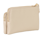 VALENTINO Bianka Re Zip Bag Beige
