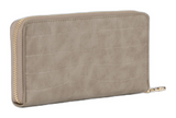 VALENTINO Opaline Re Zip Around Wallet Taupe VALENTINO Opaline Re Zip Around Wallet Taupe