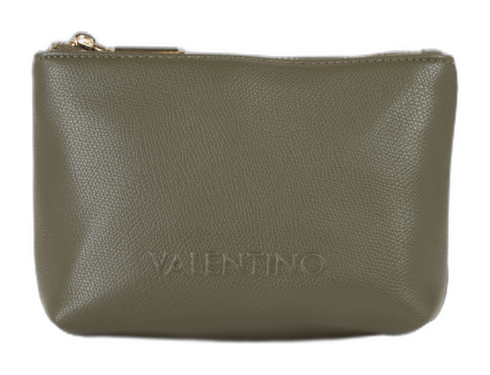 VALENTINO Bianka Re Soft Cosmetic Case Verde Militare