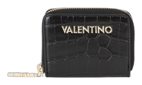 VALENTINO Opaline Re Zip Around Wallet Nero