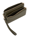 VALENTINO Bianka Re Zip Bag Verde Militare