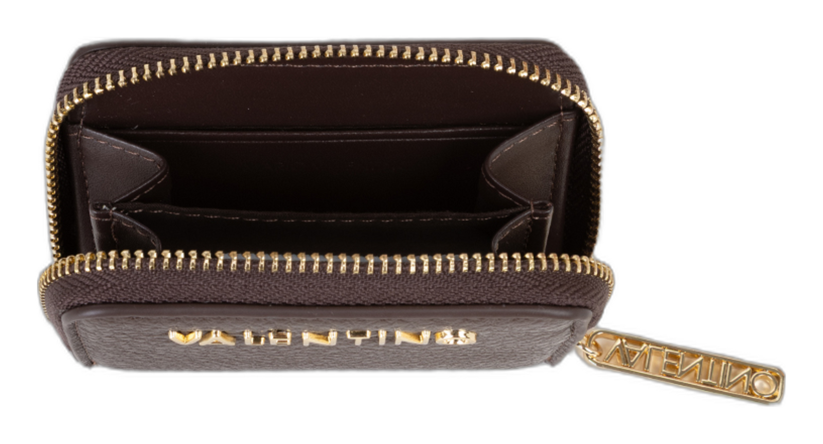 VALENTINO Maury Zip Around Wallet Caffe VALENTINO Maury Zip Around Wallet Caffe