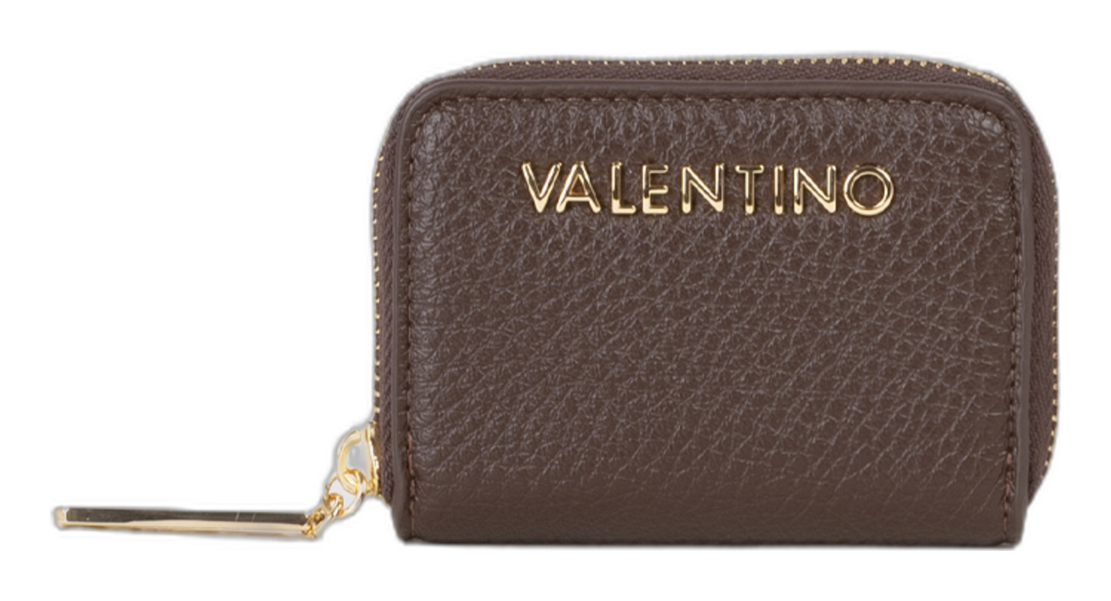 VALENTINO Maury Zip Around Wallet Caffe
