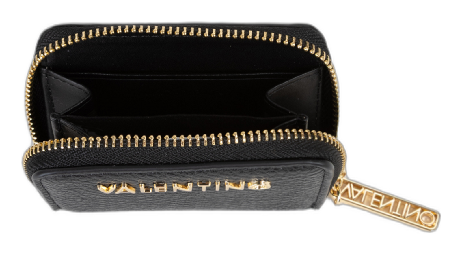 VALENTINO Maury Zip Around Wallet Nero VALENTINO Maury Zip Around Wallet Nero
