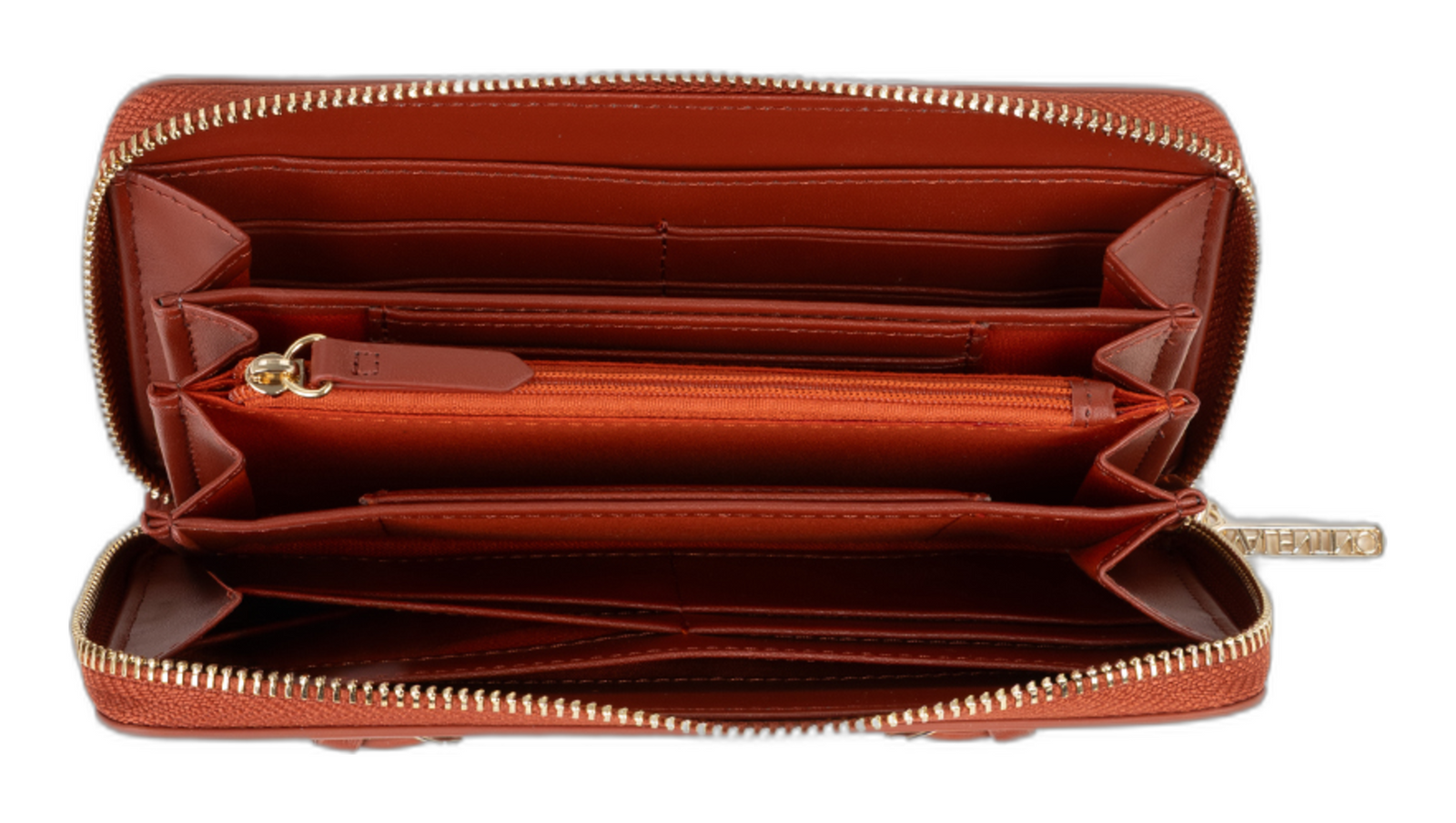 VALENTINO Archi Zip Around Wallet Mattone VALENTINO Archi Zip Around Wallet Mattone