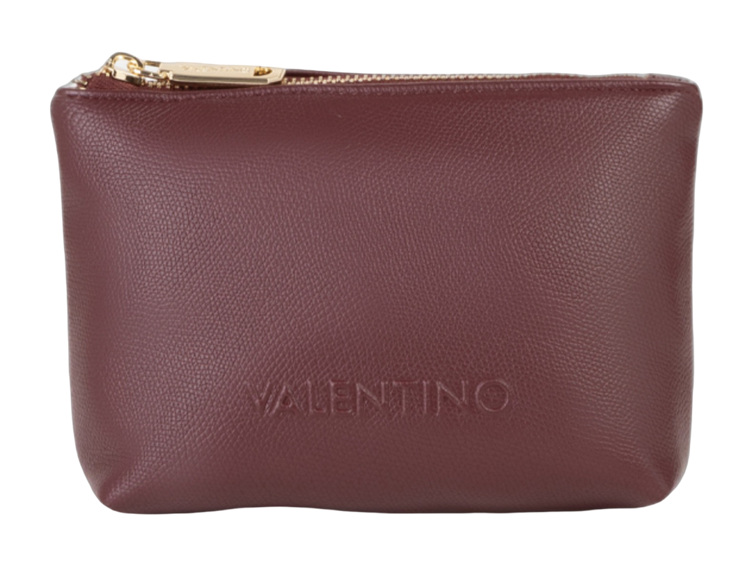 VALENTINO Bianka Re Soft Cosmetic Case Bordeaux