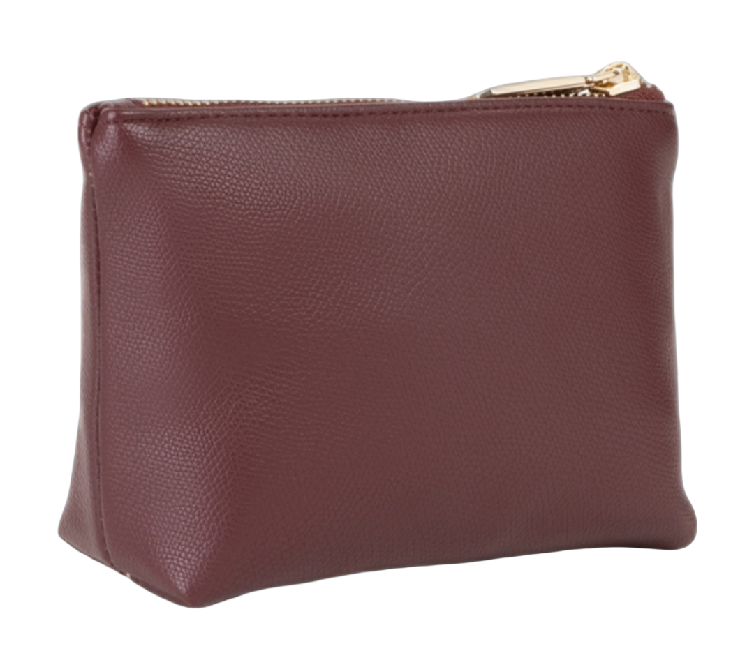 VALENTINO Bianka Re Soft Cosmetic Case Bordeaux VALENTINO Bianka Re Soft Cosmetic Case Bordeaux
