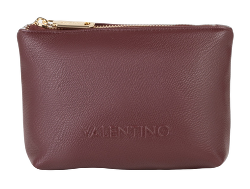 VALENTINO Bianka Re Soft Cosmetic Case Bordeaux