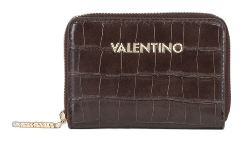 VALENTINO Opaline Re Zip Around Wallet Caffe