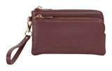 VALENTINO Bianka Re Zip Bag Bordeaux VALENTINO Bianka Re Zip Bag Bordeaux