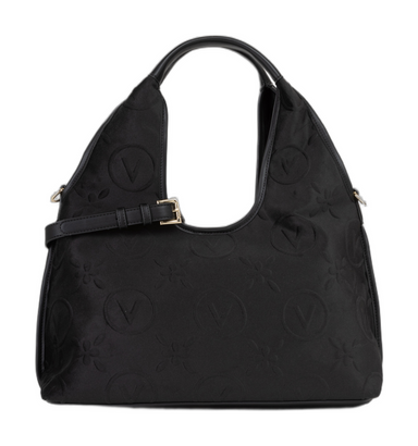 VALENTINO Samba Velvet Shopping Bag Nero