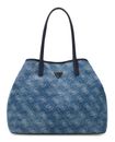 GUESS Victtoria 2 in 1 Tote L Denim Logo GUESS Victtoria 2 in 1 Tote L Denim Logo