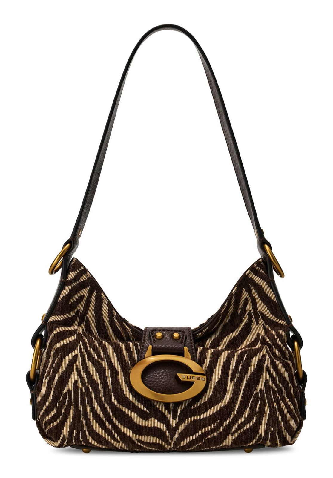 GUESS Camden Mini Shoulder Bag Brown