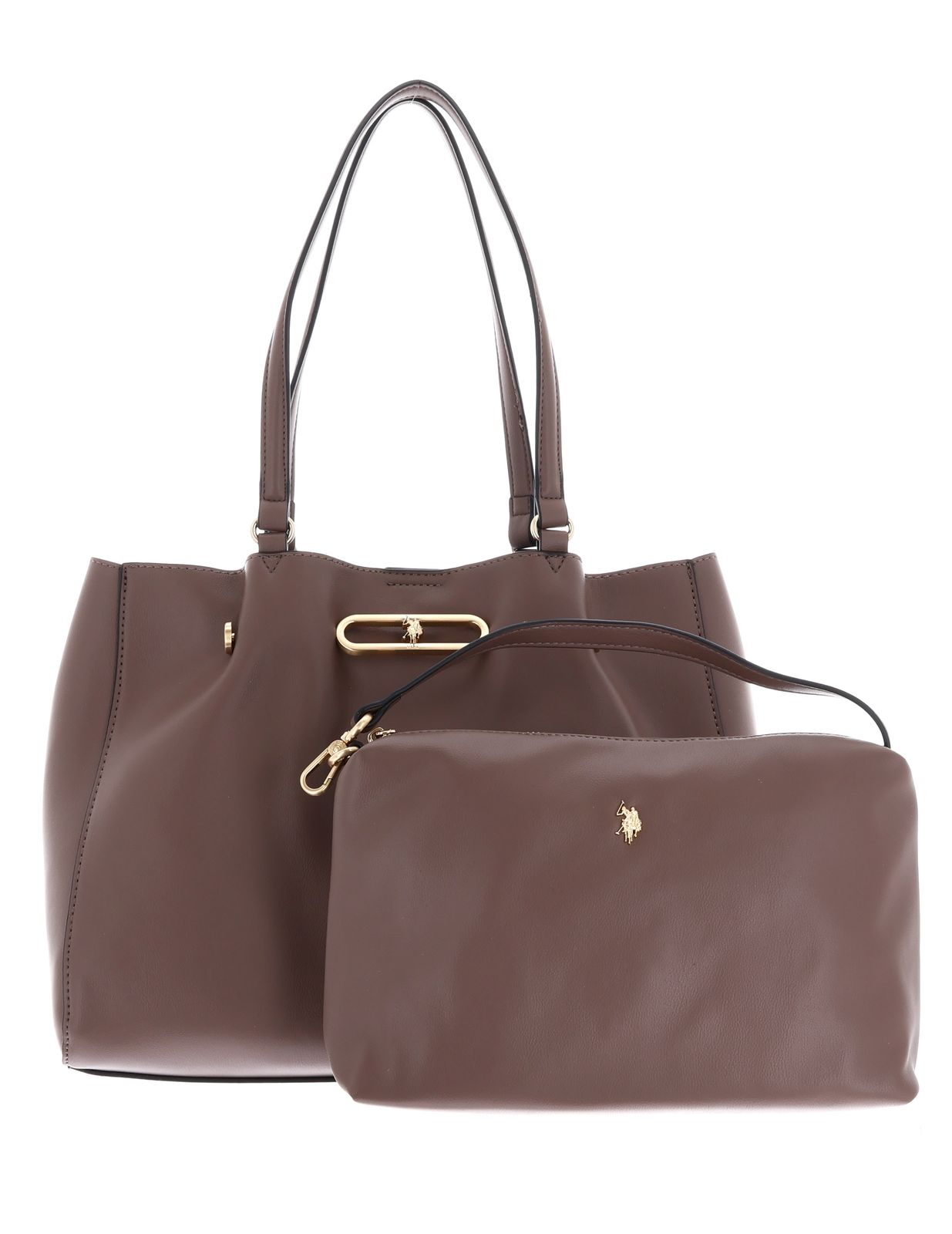 U.S. POLO ASSN. Aytounhill Shopping Bag Cacao Powder