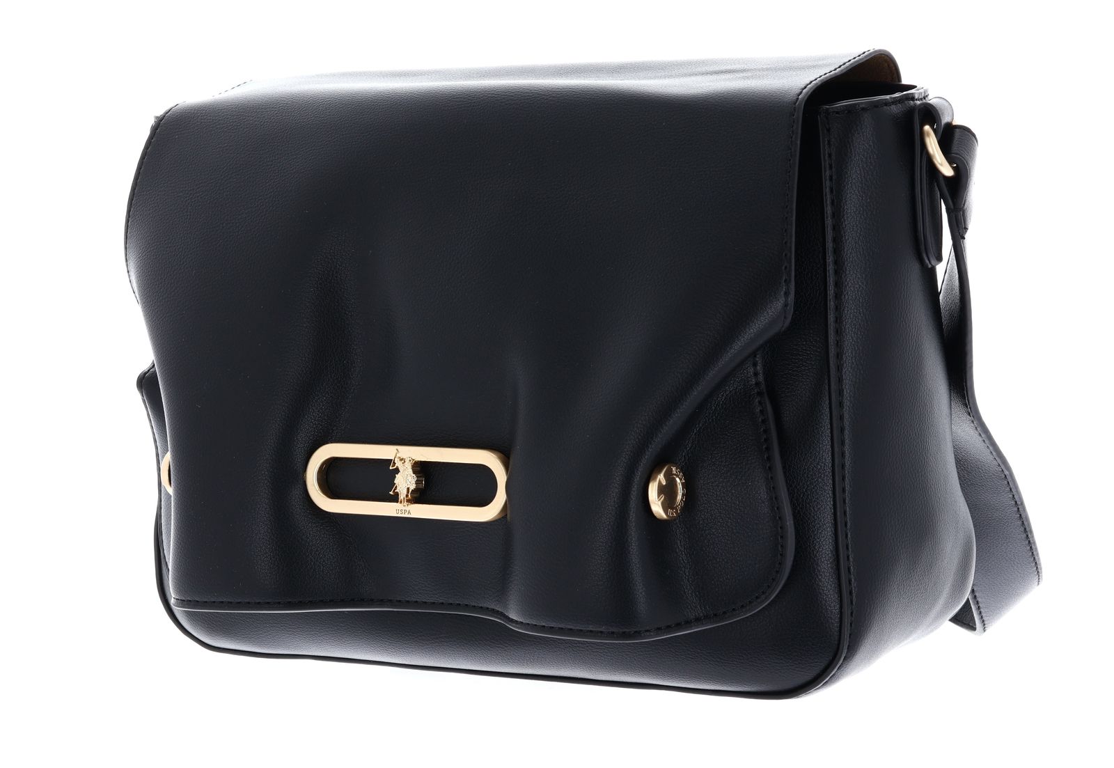 U.S. POLO ASSN. Aytounhill Flap Crossbody Bag Black U.S. POLO ASSN. Aytounhill Flap Crossbody Bag Black