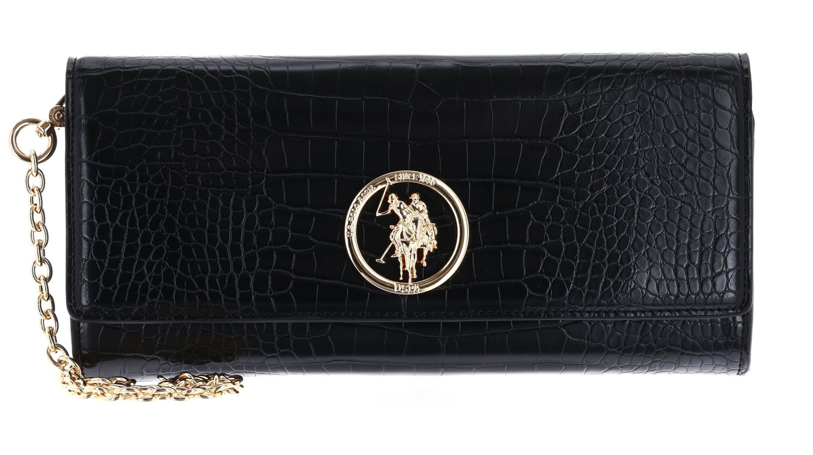 U.S. POLO ASSN. New Ceremony Clutch Black
