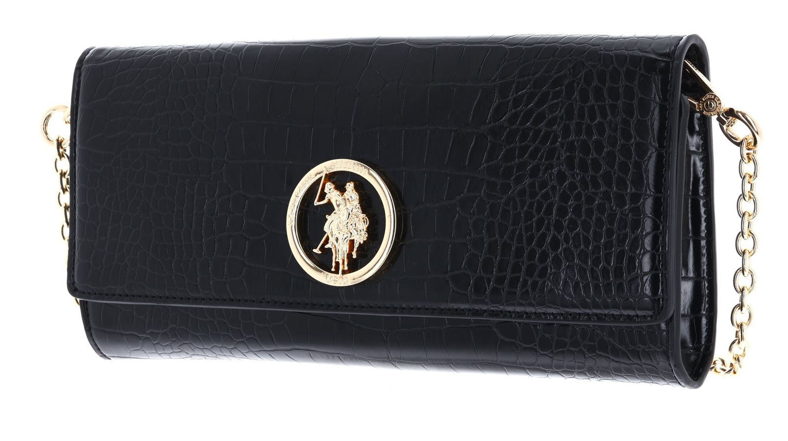 U.S. POLO ASSN. New Ceremony Clutch Black U.S. POLO ASSN. New Ceremony Clutch Black