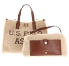 U.S. POLO ASSN. Middleton Double Handle With Extra Bag Shearling U.S. POLO ASSN. Middleton Double Handle With Extra Bag Shearling