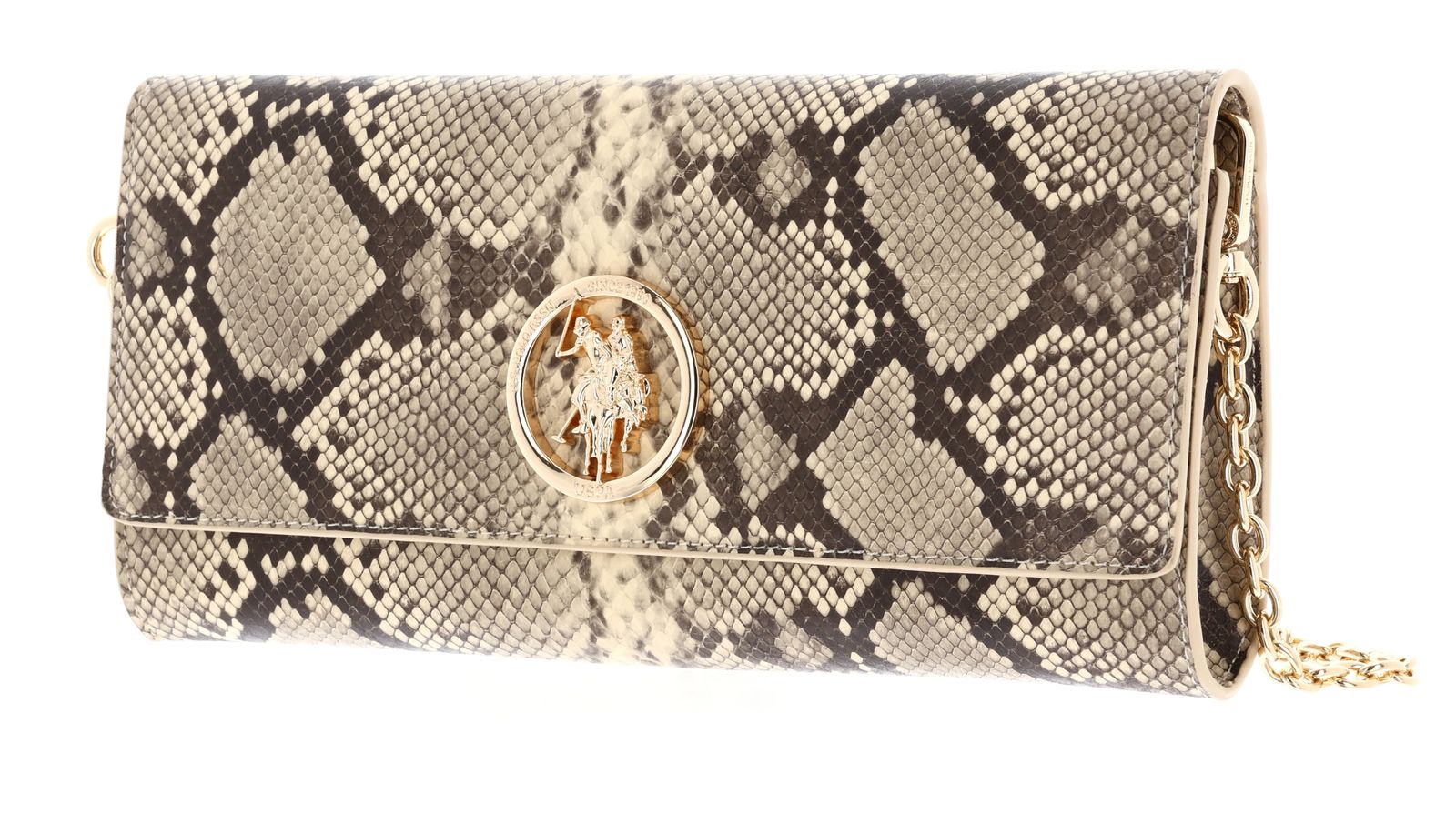 U.S. POLO ASSN. New Ceremony Clutch Natural Python U.S. POLO ASSN. New Ceremony Clutch Natural Python