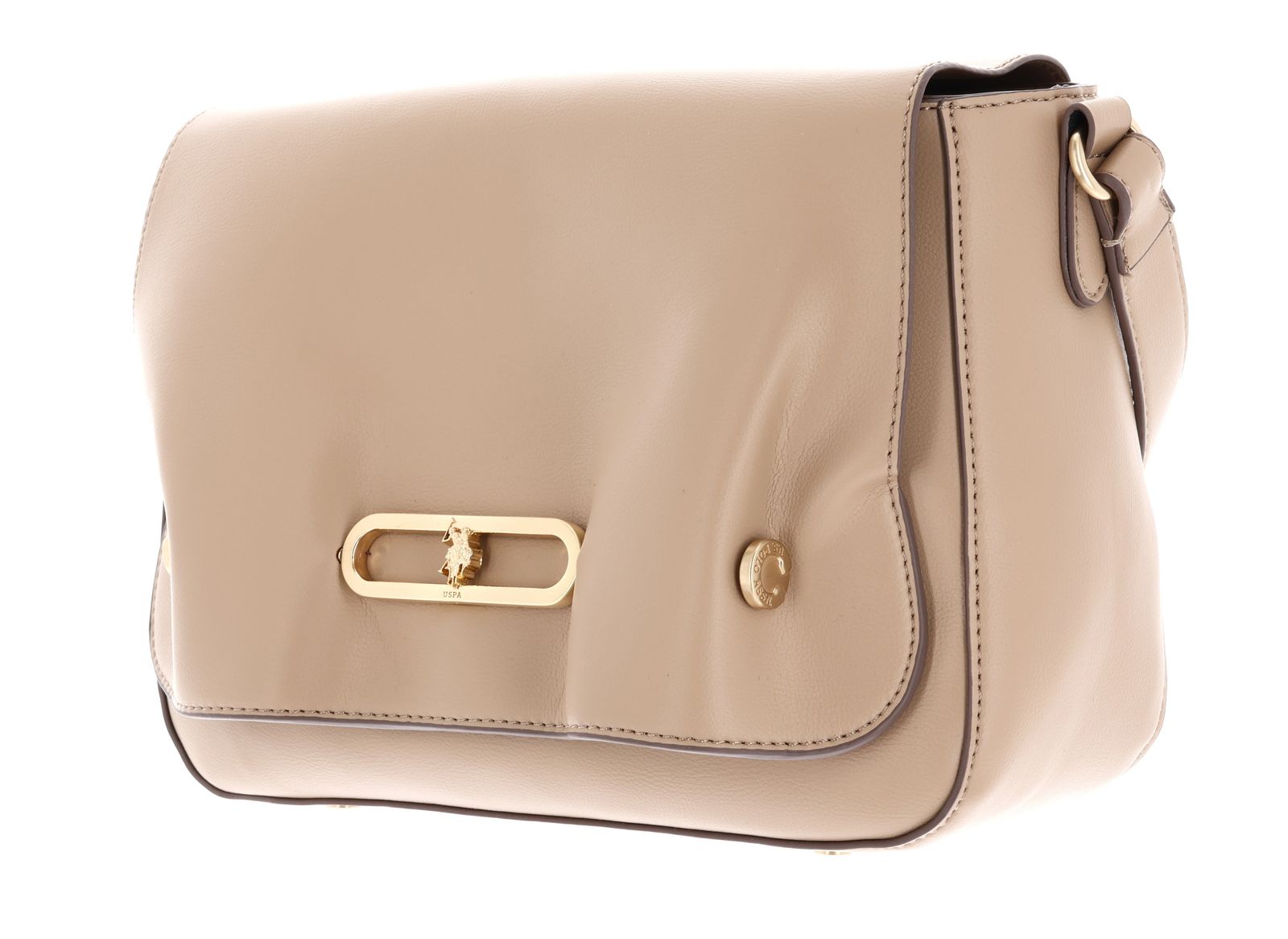 U.S. POLO ASSN. Aytounhill Flap Crossbody Bag Irish Cream U.S. POLO ASSN. Aytounhill Flap Crossbody Bag Irish Cream
