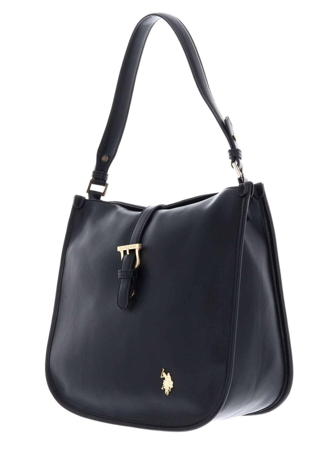 U.S. POLO ASSN. Nantucket Hobo Bag Black U.S. POLO ASSN. Nantucket Hobo Bag Black