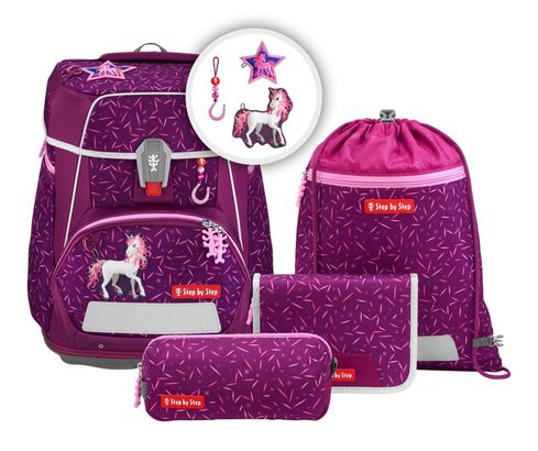 Step by Step Space Schulranzen-Set 5-teilig Pretty Unicorn Nuala