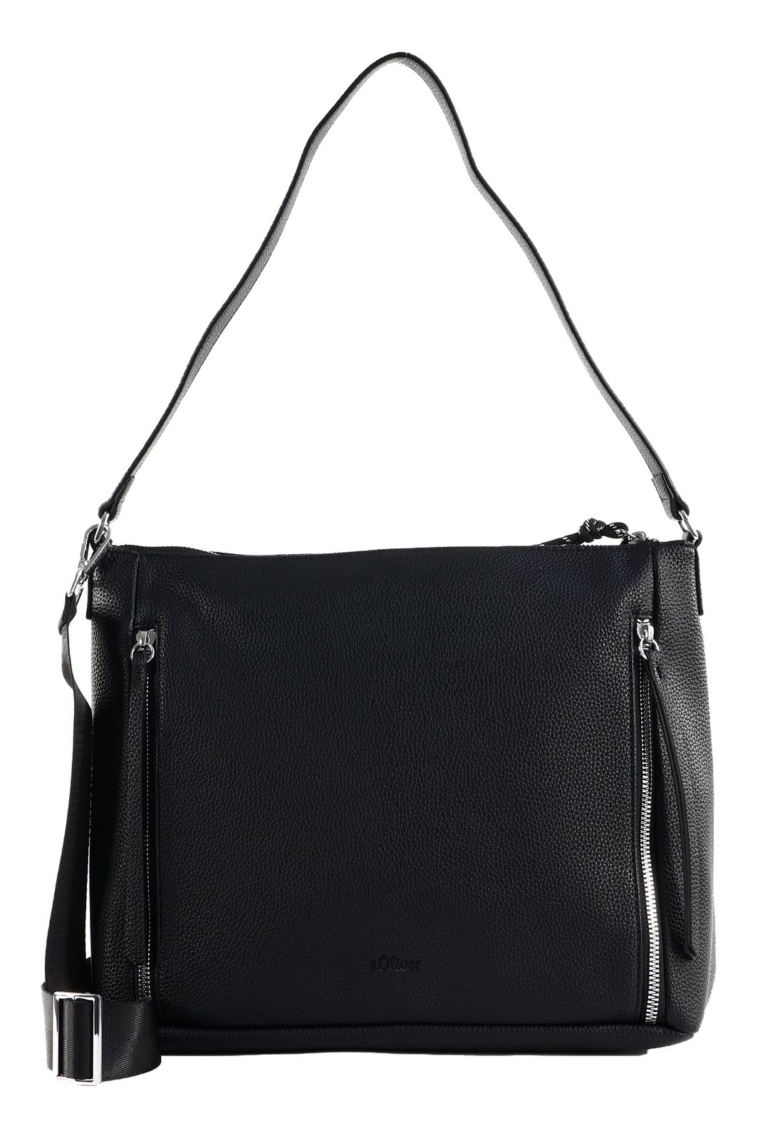 s.Oliver Shoulder Bag Grey / Black
