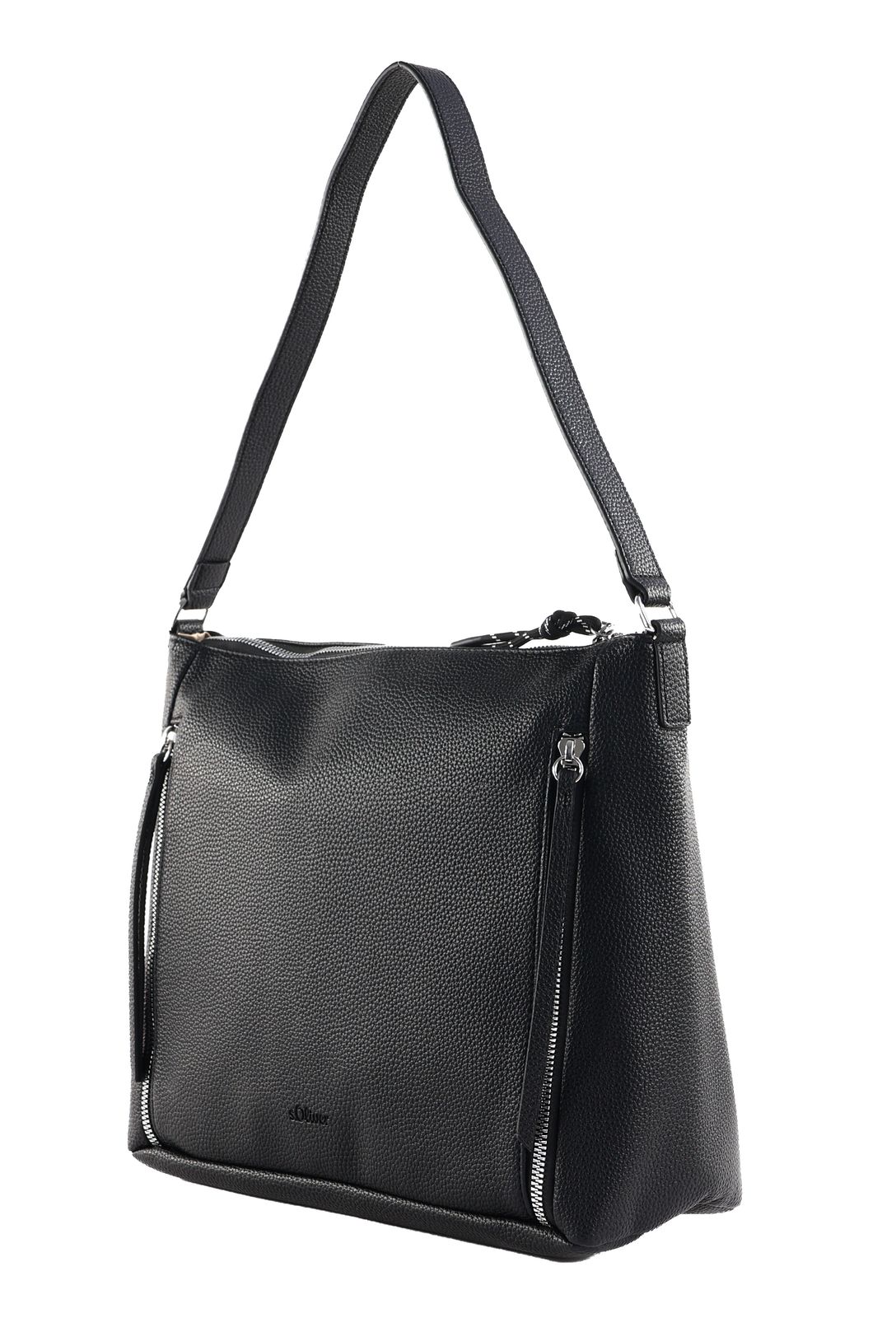 s.Oliver Shoulder Bag Grey / Black s.Oliver Shoulder Bag Grey / Black