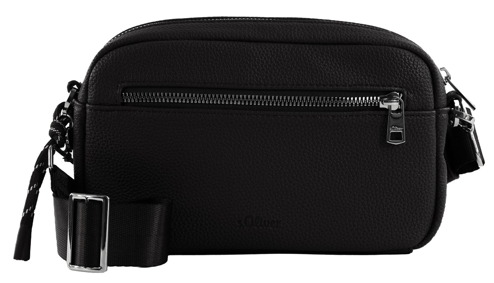 s.Oliver Crossbody Bag Grey / Black