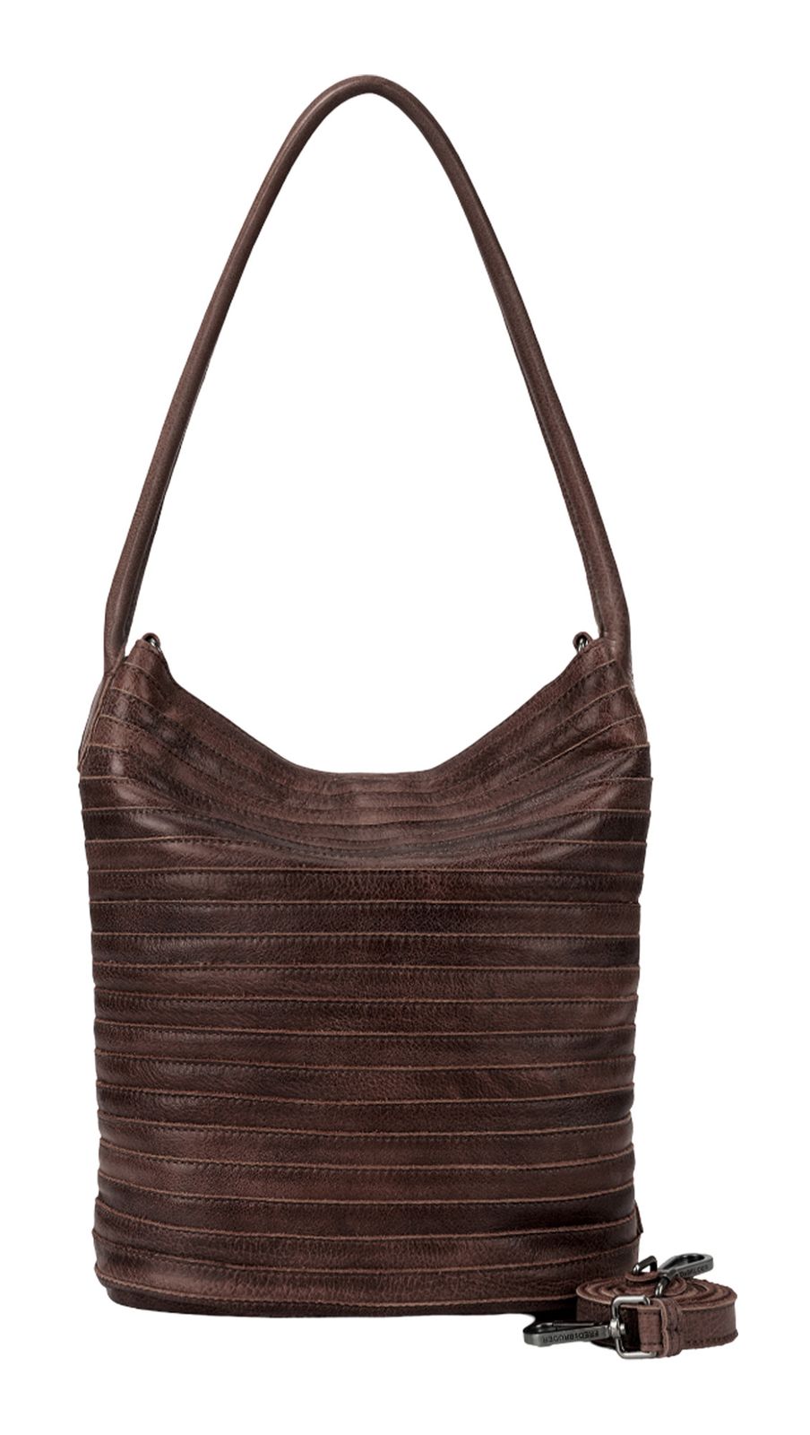 FREDsBRUDER My Love Bucket Hobo Dark Choco Brown