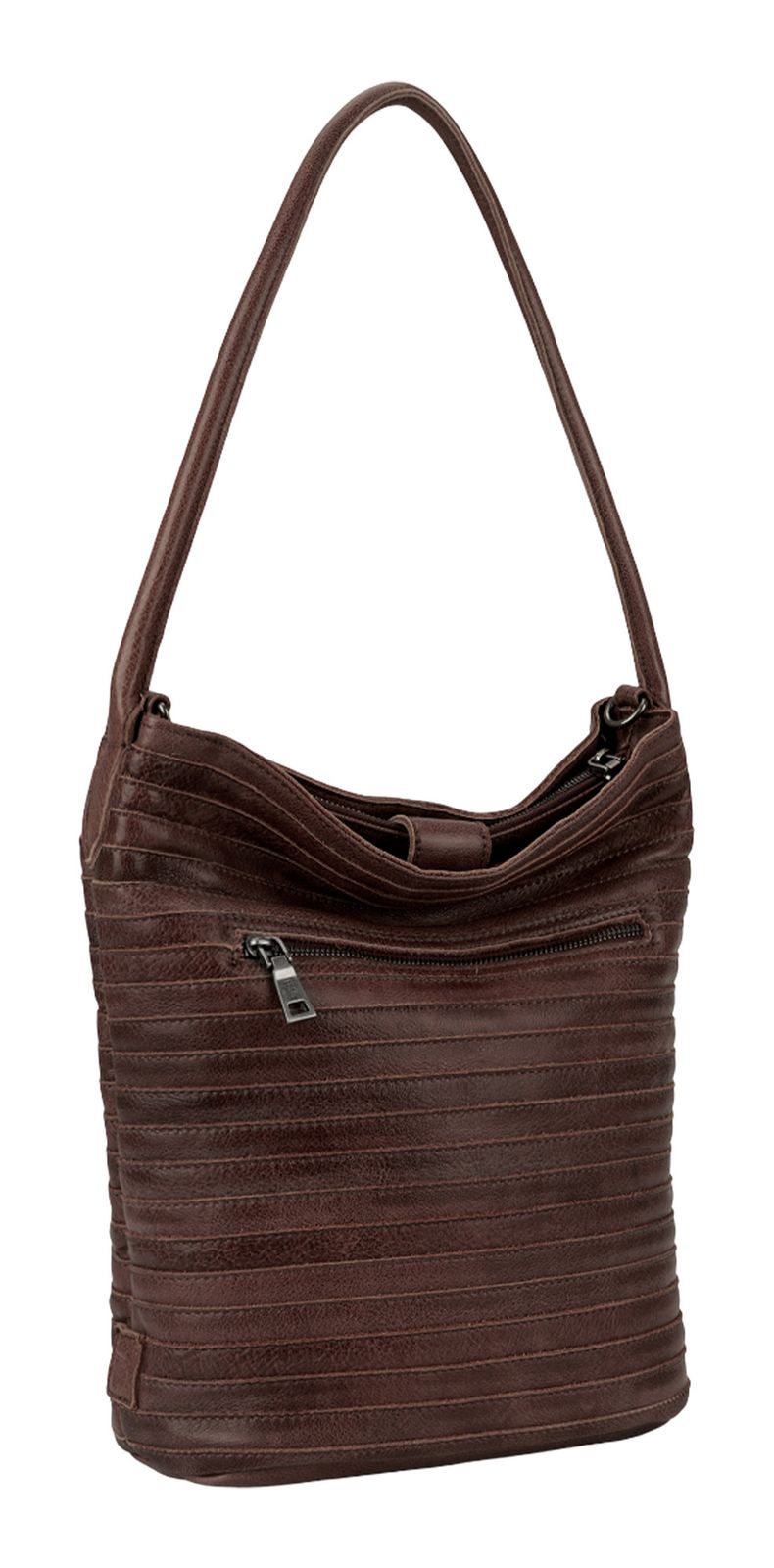 FREDsBRUDER My Love Bucket Hobo Dark Choco Brown FREDsBRUDER My Love Bucket Hobo Dark Choco Brown