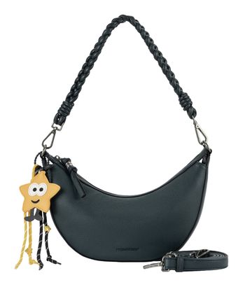 FREDsBRUDER Put Your Heart On Collection Halfmoon Bag Petrol Blue