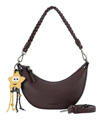 FREDsBRUDER Put Your Heart On Collection Halfmoon Bag Dark Choco Brown FREDsBRUDER Put Your Heart On Collection Halfmoon Bag Dark Choco Brown