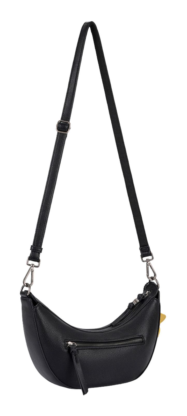FREDsBRUDER Put Your Heart On Collection Halfmoon Bag Black FREDsBRUDER Put Your Heart On Collection Halfmoon Bag Black