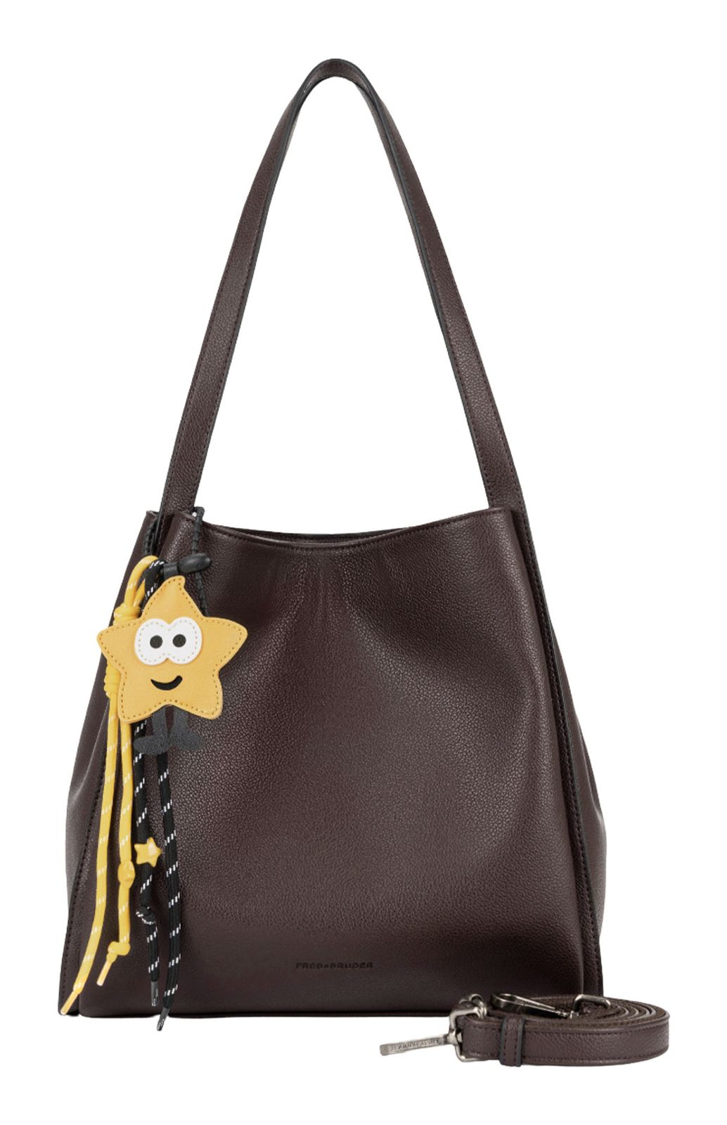 FREDsBRUDER Put Your Heart On Collection Hybrid Hobo Dark Choco Brown