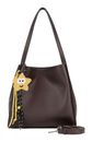 FREDsBRUDER Put Your Heart On Collection Hybrid Hobo Dark Choco Brown FREDsBRUDER Put Your Heart On Collection Hybrid Hobo Dark Choco Brown