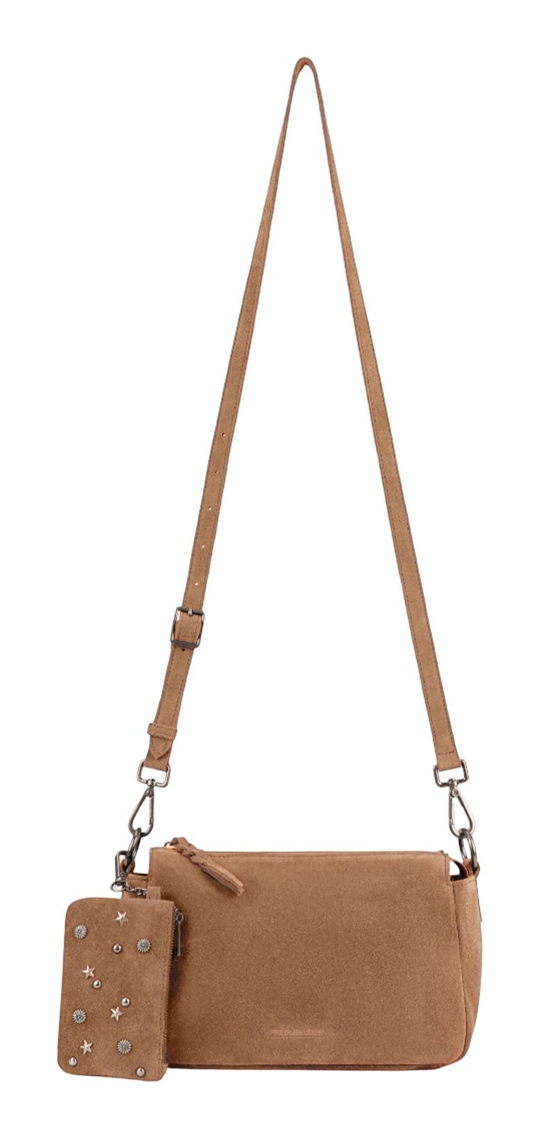 FREDsBRUDER Studs & Calm Collection Crossbag Dark Sand