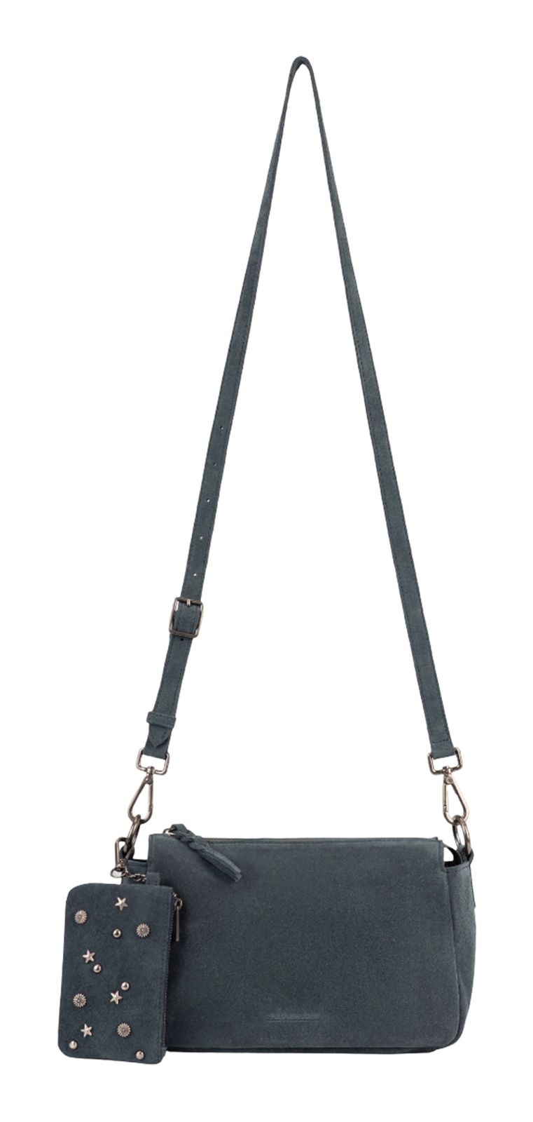 FREDsBRUDER Studs & Calm Collection Crossbag Petrol Blue