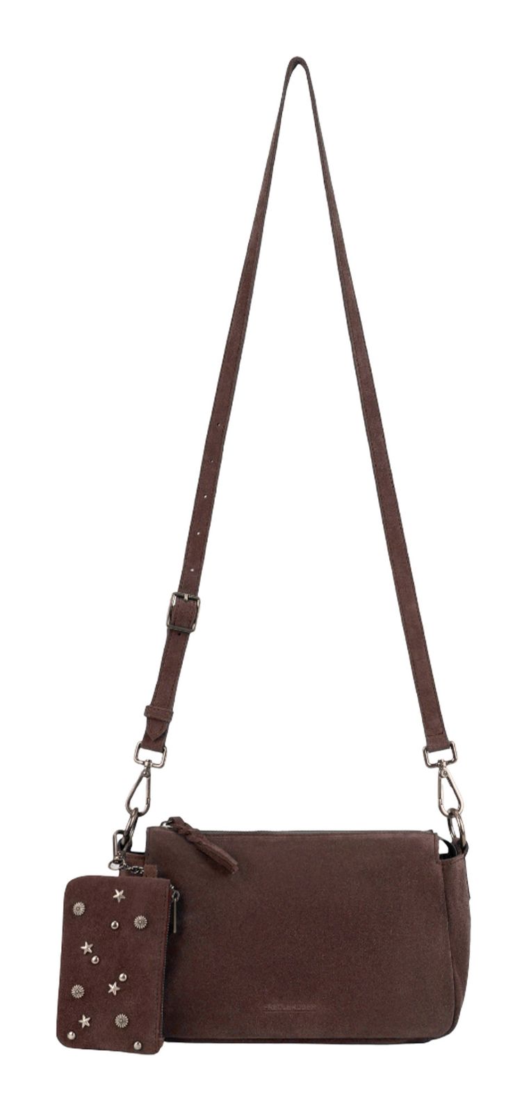 FREDsBRUDER Studs & Calm Collection Crossbag Dark Choco Brown