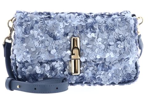 FURLA Iride Mini Crossbody Bag Onda Blue FURLA Iride Mini Crossbody Bag Onda Blue