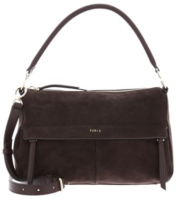 FURLA Isadora Top Handle Bag M Toni Cioccolato