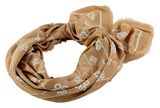 HUGO Alycia Scarf 120x120 Brown Overflow HUGO Alycia Scarf 120x120 Brown Overflow