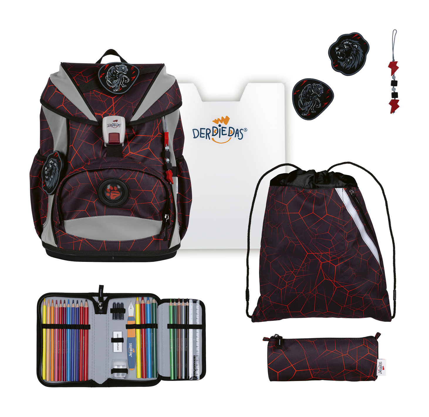 DerDieDas ErgoFlex Light Superflash Set 6-teilig Wild Spirit