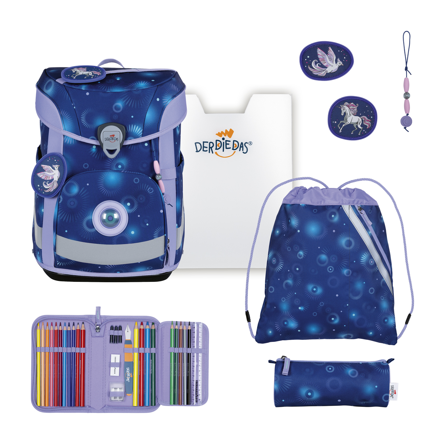 DerDieDas ErgoFlex Easy LED Set 6-teilig Fantasy Spark