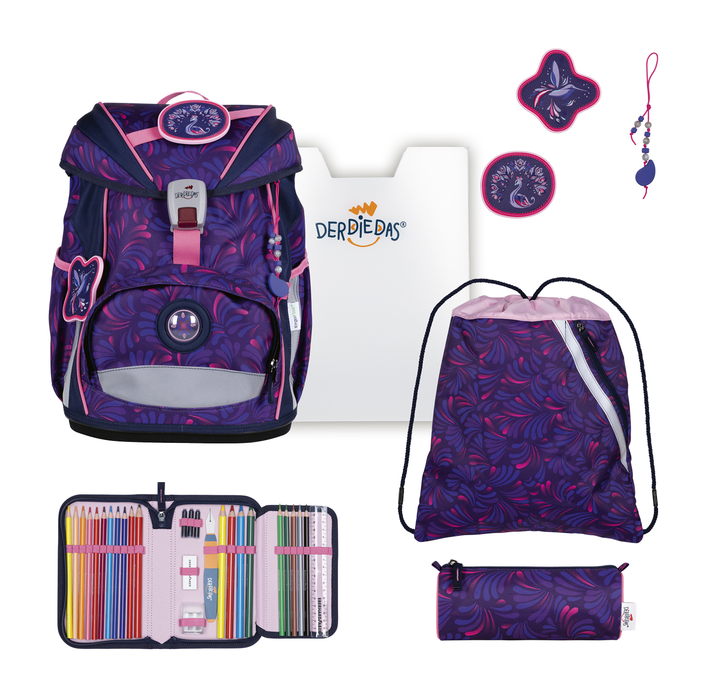 DerDieDas ErgoFlex Light Set 6-teilig Magical Bloom