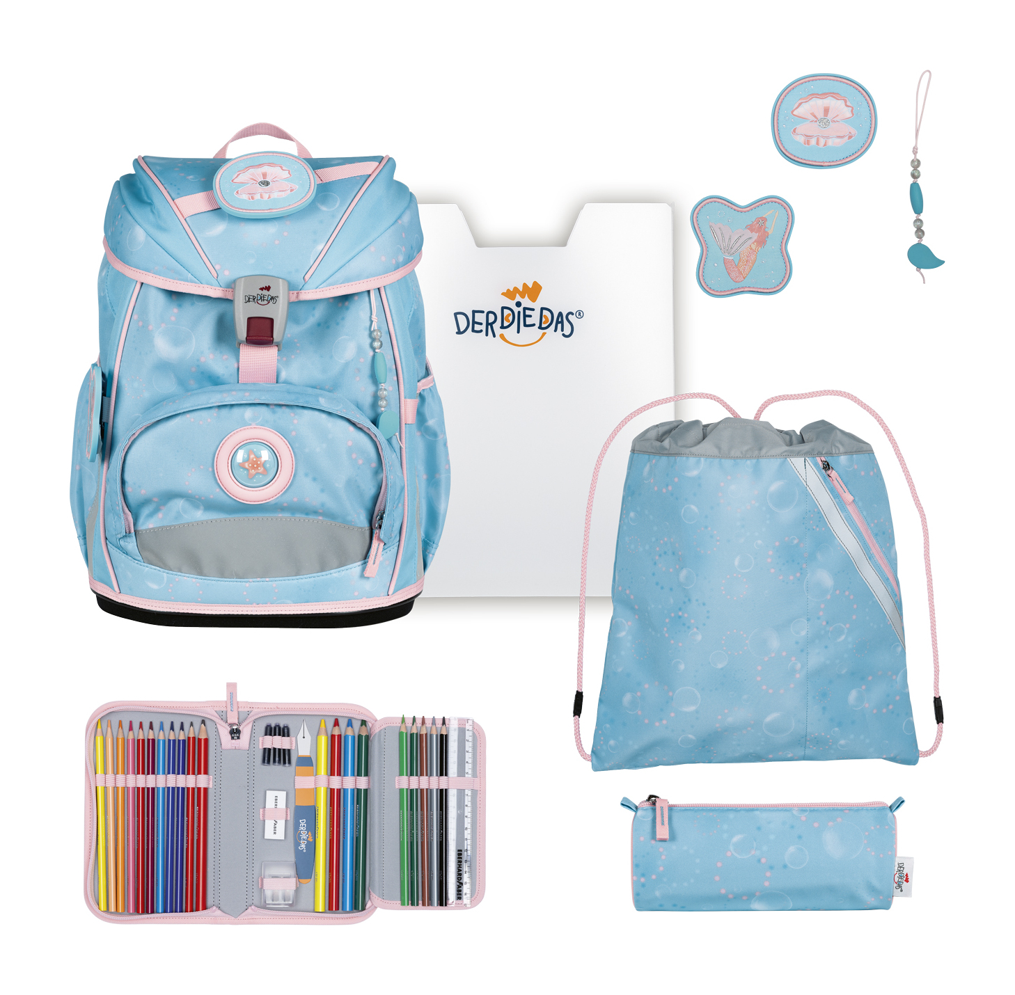 DerDieDas ErgoFlex Light Set 6-teilig Ocean Pearl