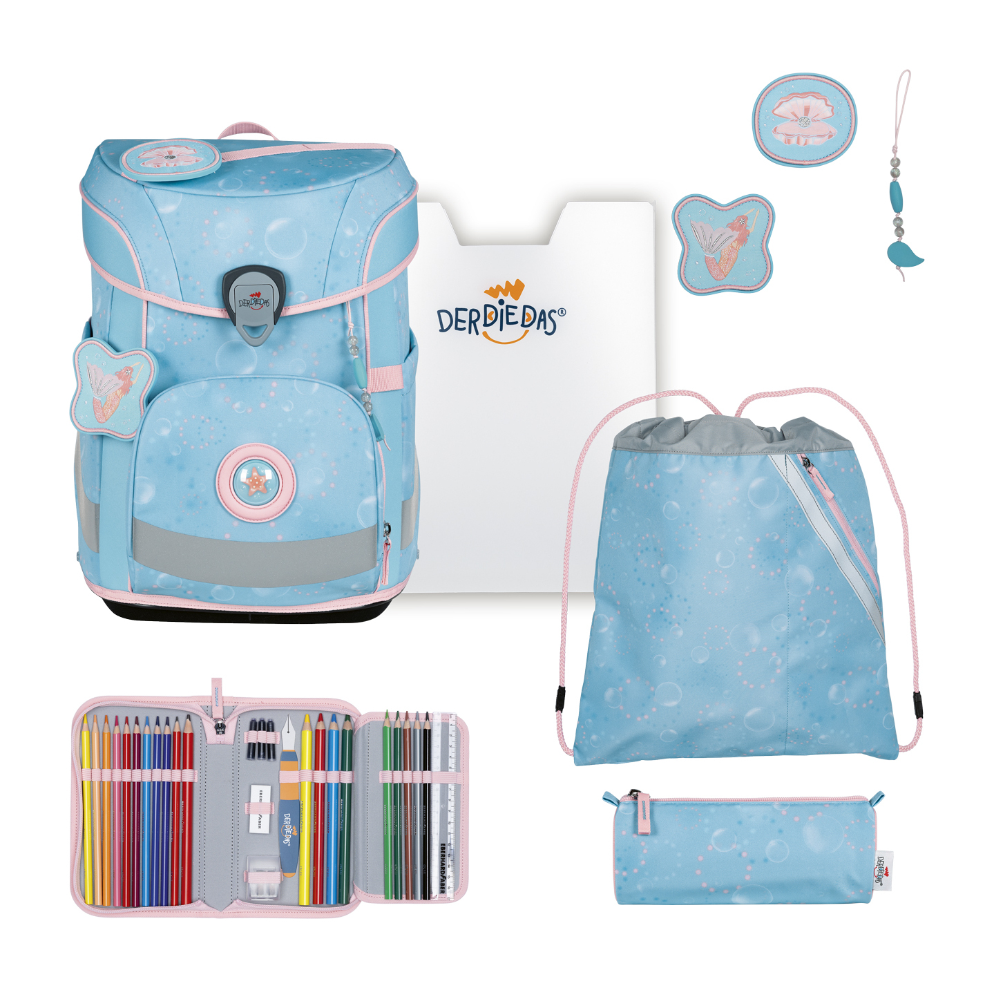 DerDieDas ErgoFlex Easy Set 6-teilig Ocean Pearl