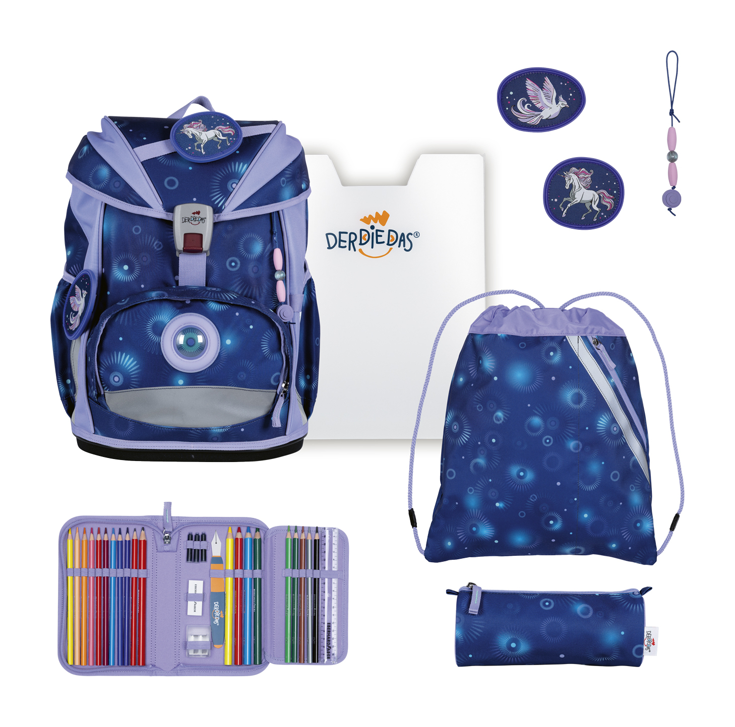 DerDieDas ErgoFlex Light LED Set 6-teilig Fantasy Spark